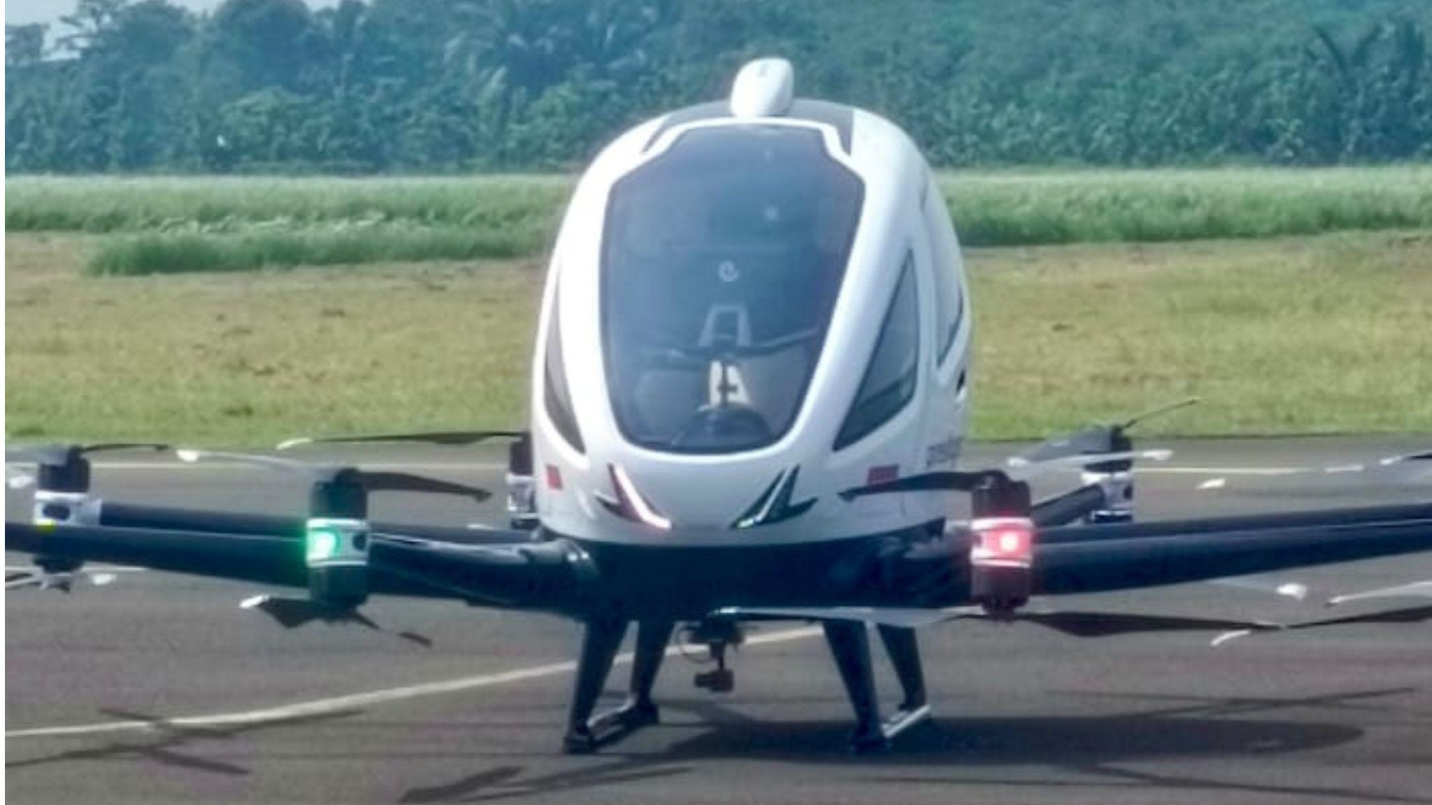 Taksi terbang VTOL EHANG