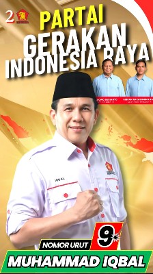 Muhammad Iqbal Caleg DPRD Kabupaten Ogan Ilir Dapil 3 Dapat Suara Terbanyak