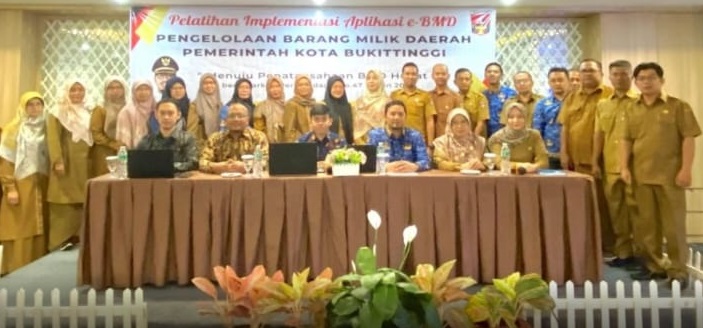 Pemko Bukittinggi buka pelatihan Implementasi Sistem Barang Milik Daerah (e-BMD)