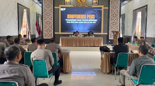 Pengungkapan Kasus Curat, Cabul Dan Narkotika di Wilayah Hukum Polresta Bukitinggi Dari Bulan Januari Hingga Juni 2024