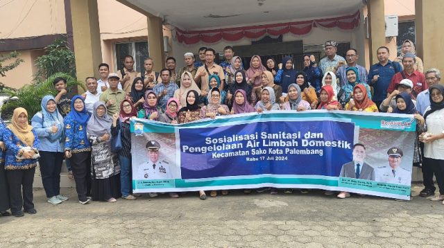 Pentingnya Sanitasi Bagi Masyarakat, Kecamatan Sako menggelar Sosialisasi Sanitasi dan Pengelolaan Air Limbah Domestik