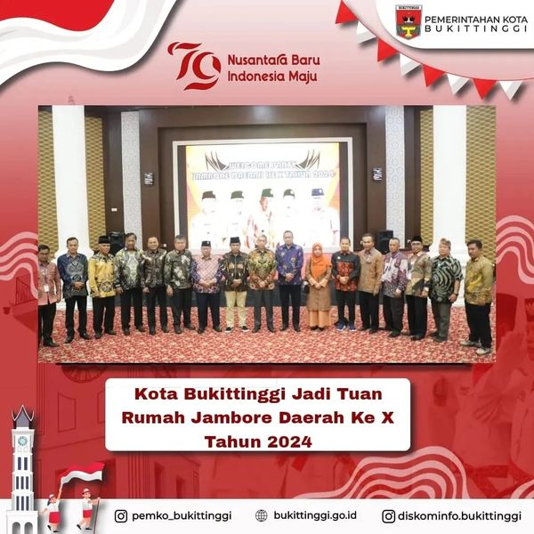 Kota Bukittinggi Jadi Tuan Rumah Jamboree Daerah Ke X Tahun 2024