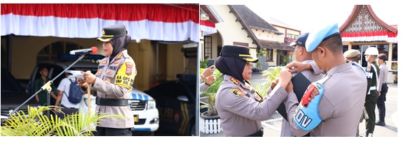 Polresta Bukittinggi Gelar Apel Pasukan Untuk Operasi Mantap Praja Singgalang 2024