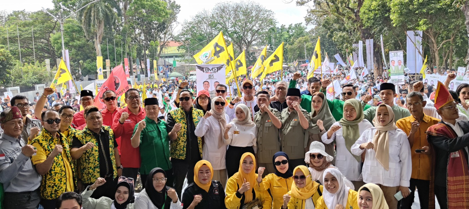 RDPS Daftar Pilkada Ke KPU Kota Palembang
