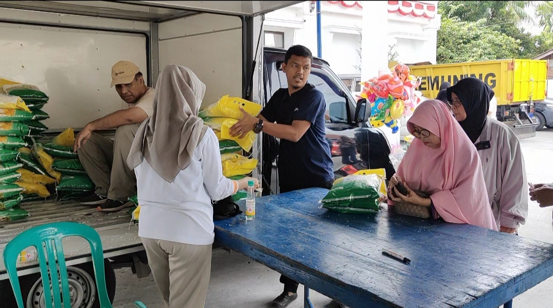 Kendalikan Inflasi, Pemkot Palembang Gelar Pasar Murah di Kecamatan Kemuning