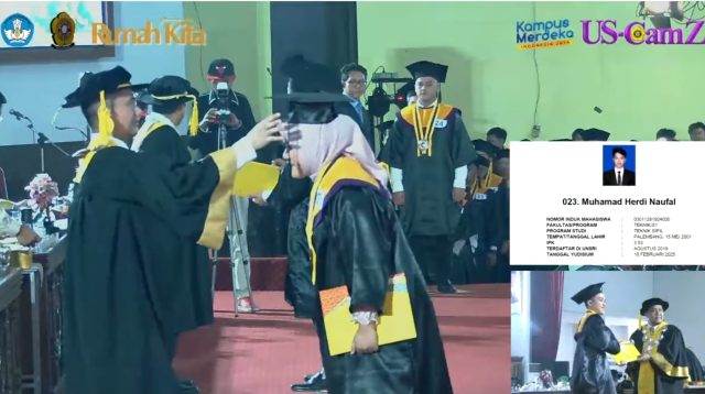 Wisuda Unsri Ke-176, Luluskan 1.885 Sarjana