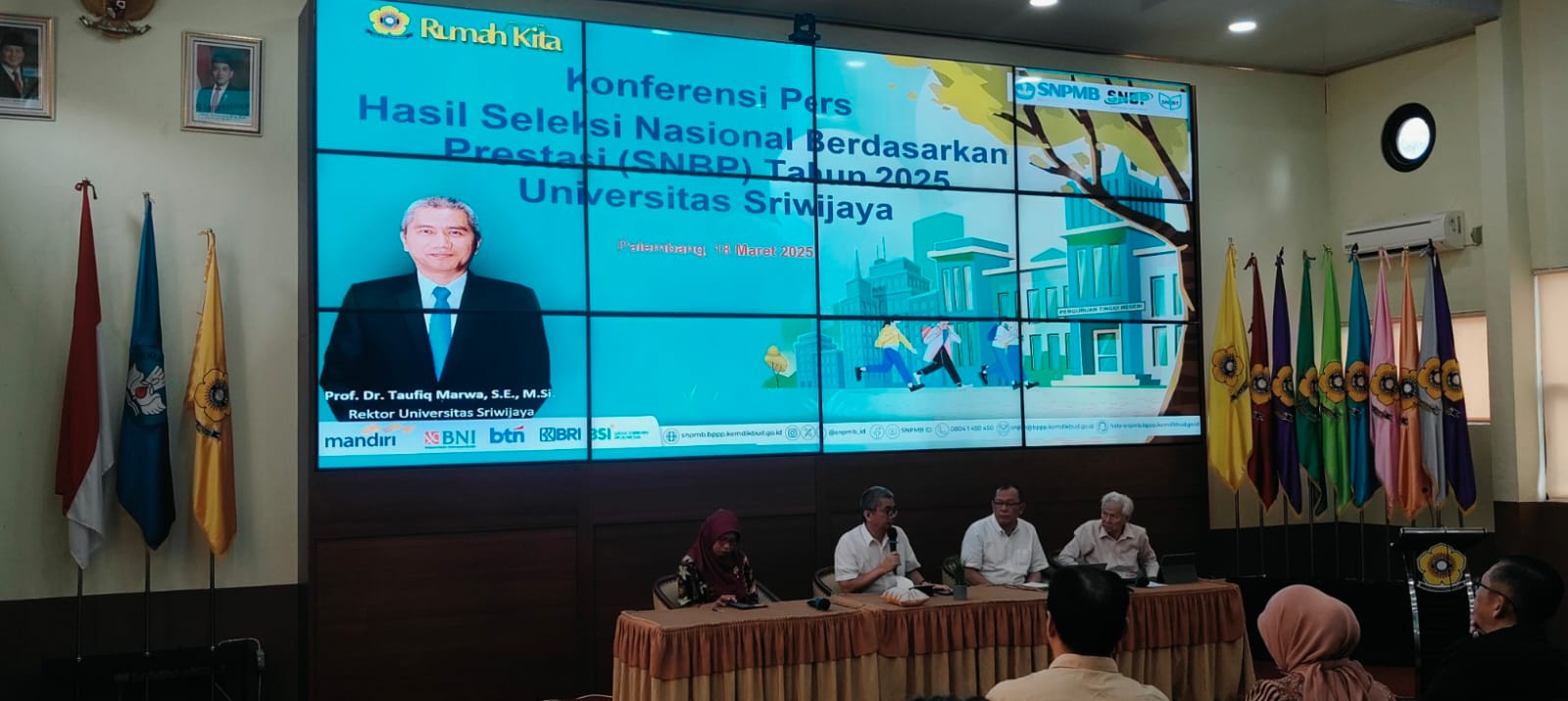 Unsri Umumkan Hasil SNBP Tahun 2025, Sebanyak 2.065 Orang Diterima