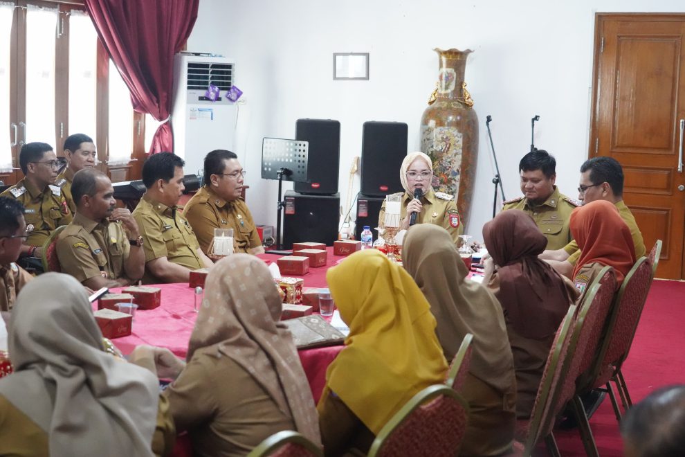 Gelar Rakor Perdana, Wabup Netta Pastikan Langsung Turun Kebawah Beri Pelayanan Terbaik Untuk Warga Banyuasin