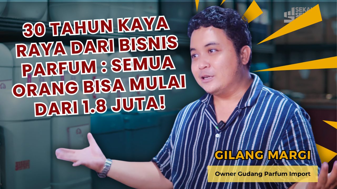 Dulu Jualan Gorengan dan Celana Dalam, Kini Bangun Gudang Parfum Omzet 40 Juta/Hari