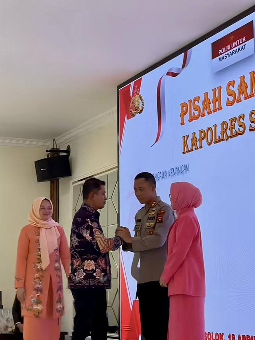 Bupati Solok Hadiri Acara Pisah Sambut Kapolres Solok , dari AKBP Muari kepada AKBP Agung Pranajaya
