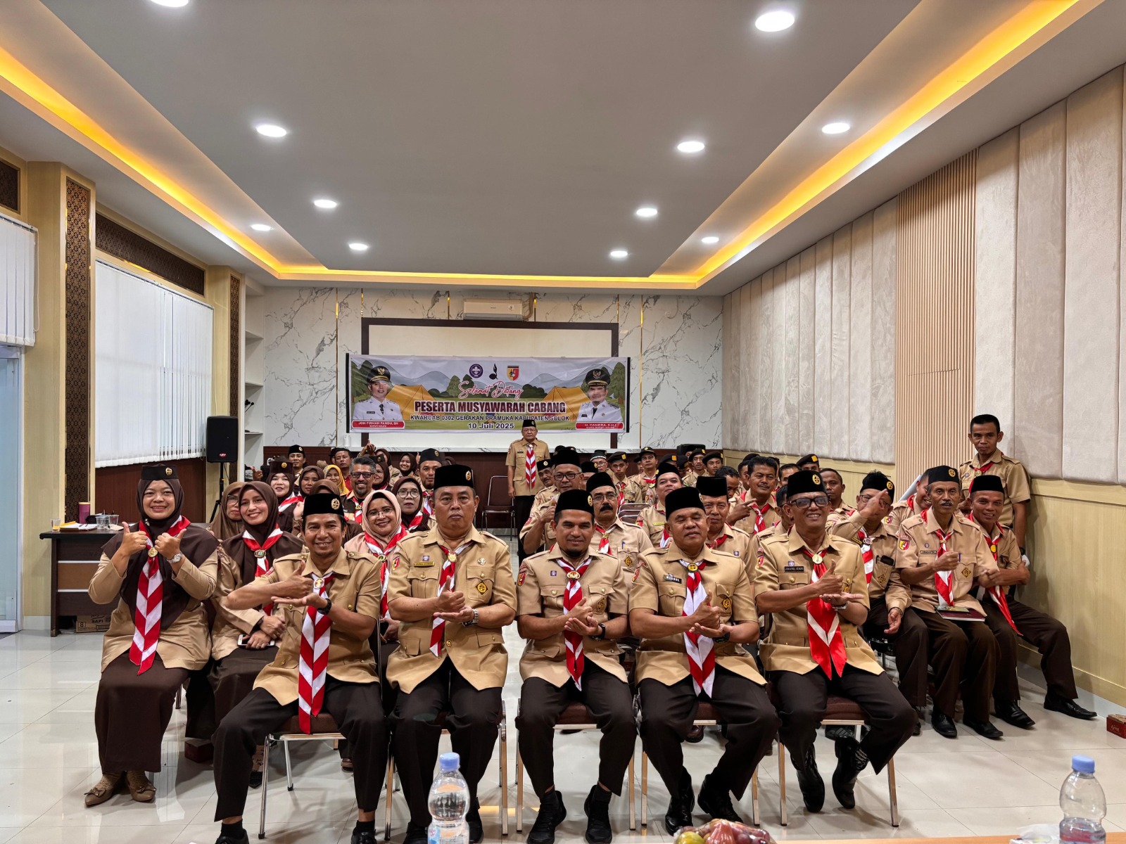 Wakil Bupati Solok, H. Candra terpilih dan ditetapkan sebagai Ketua Kwartir Cabang Gerakan Pramuka Kabupaten Solok periode 2025–2030