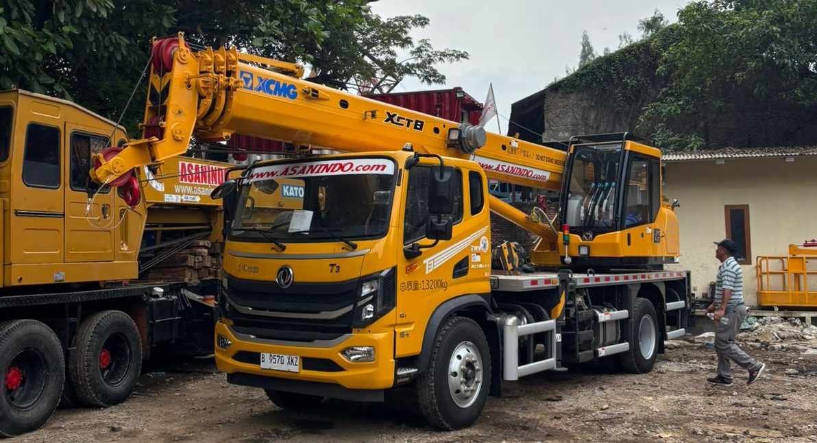 PT Asanindo Hadirkan Crane XCMG 8-Ton Pertama di Indonesia untuk Dukung Pembangunan Nasional