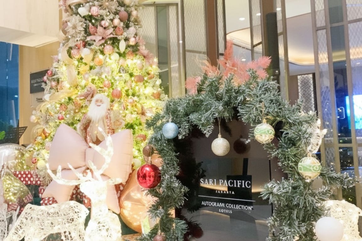 Christmas Tree Lighting 2025: Awal Festive Season di Sari Pacific Jakarta, Autograph Collection