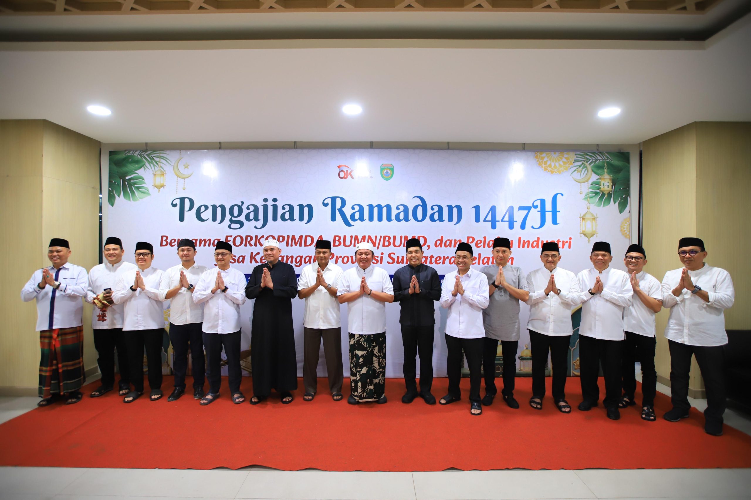 Sekda Sumsel Edward Candra Hadiri Pengajian Ramadhan di OJK Sumsel, Perkuat Silaturahmi dan Sinergi Pembangunan