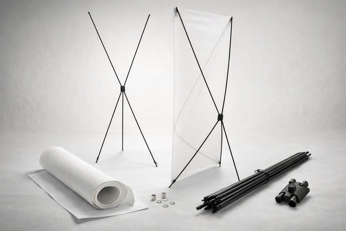 Cara Meminta Sampel Fisik dan Mockup Banner ke Supplier X Banner
