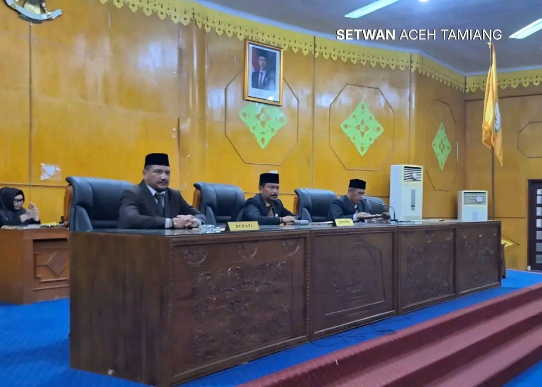 Rapat Paripurna DPRK Aceh Tamiang Tentang LKPJ Bupati Tahun Anggaran 2025 