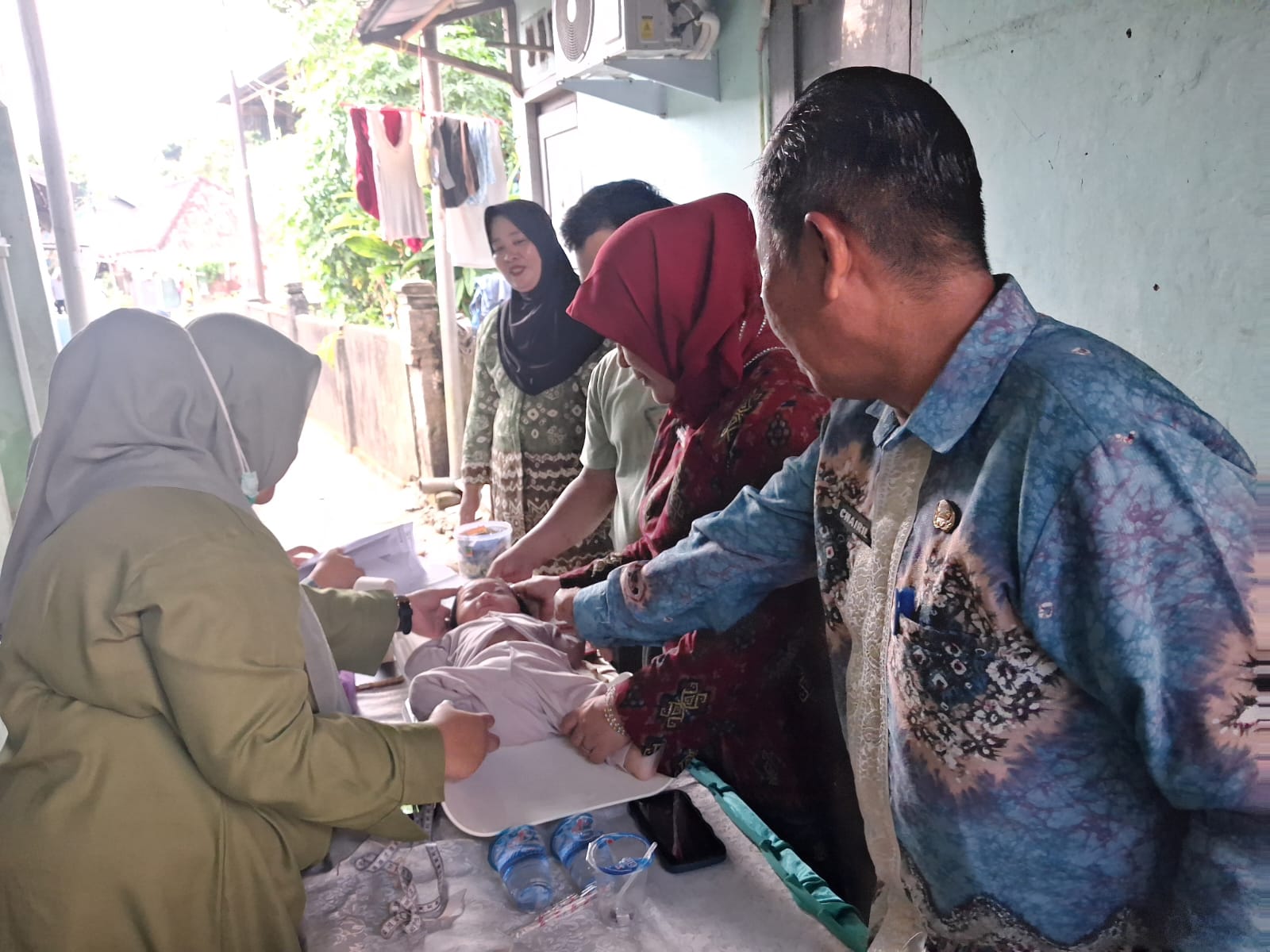Perkuat Pelayanan Kesehatan Masyarakat, Posyandu Teratai Putih 26 Ilir D Satu Palembang Gelar Kegiatan Rutin