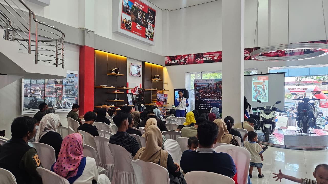 Astra Motor Plaju dan FIFGROUP Apresiasi Konsumen Loyal Lewat Gathering