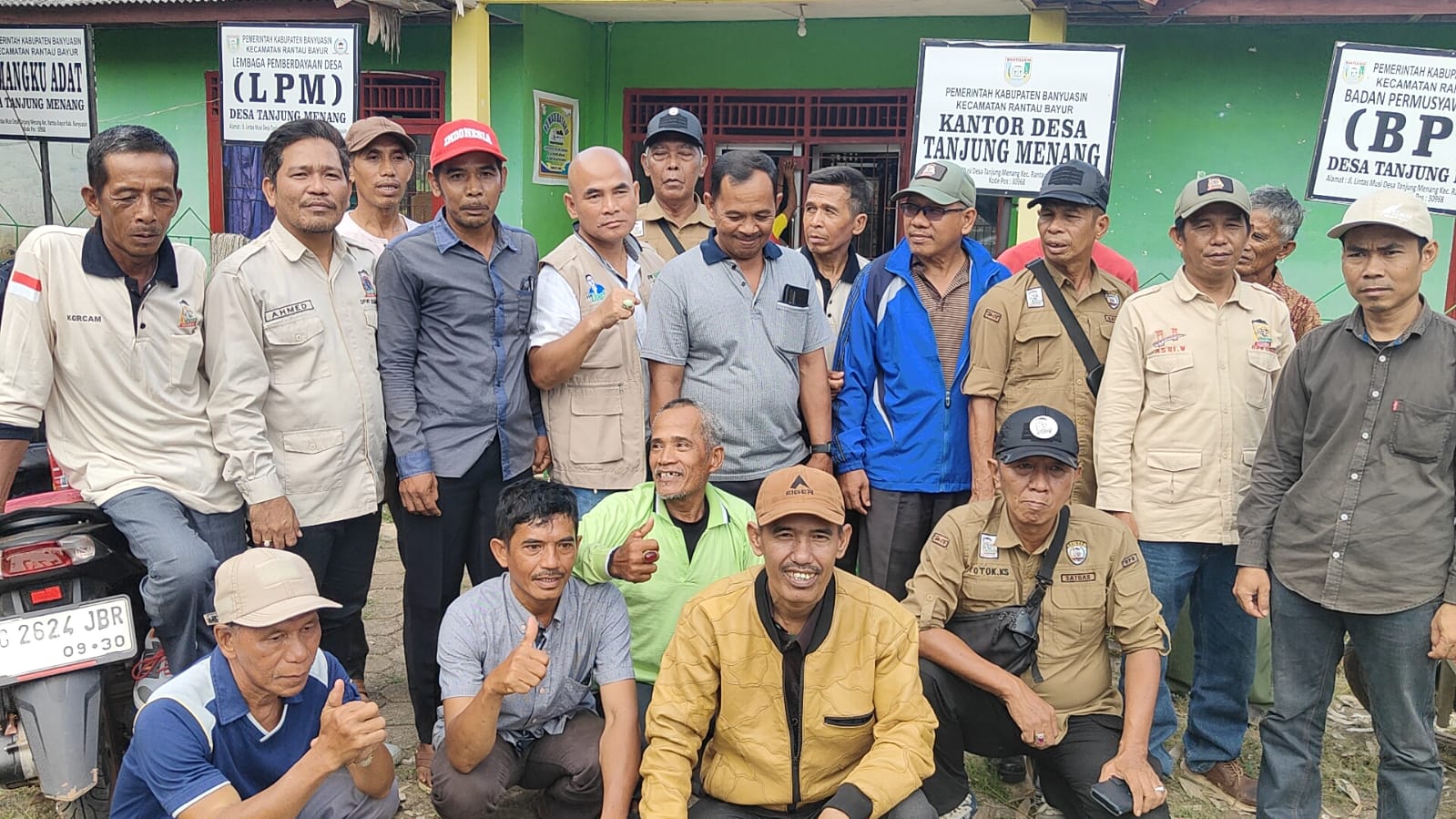 Perkuat Struktur Hingga Akar Rumput, DPW Tani Merdeka Indonesia Sumsel Hadiri Undangan Korcam di Desa Tanjung Menang