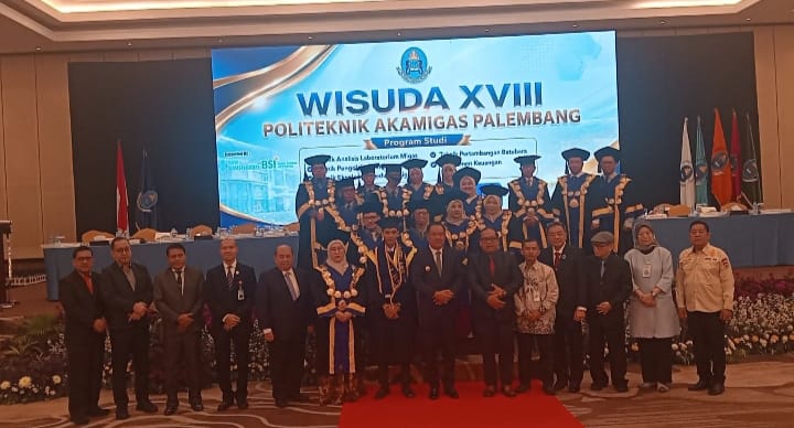 Politeknik Akamigas Palembang Gelar Wisuda Ke 18, Berikut Berapa Pesan Disampaikan