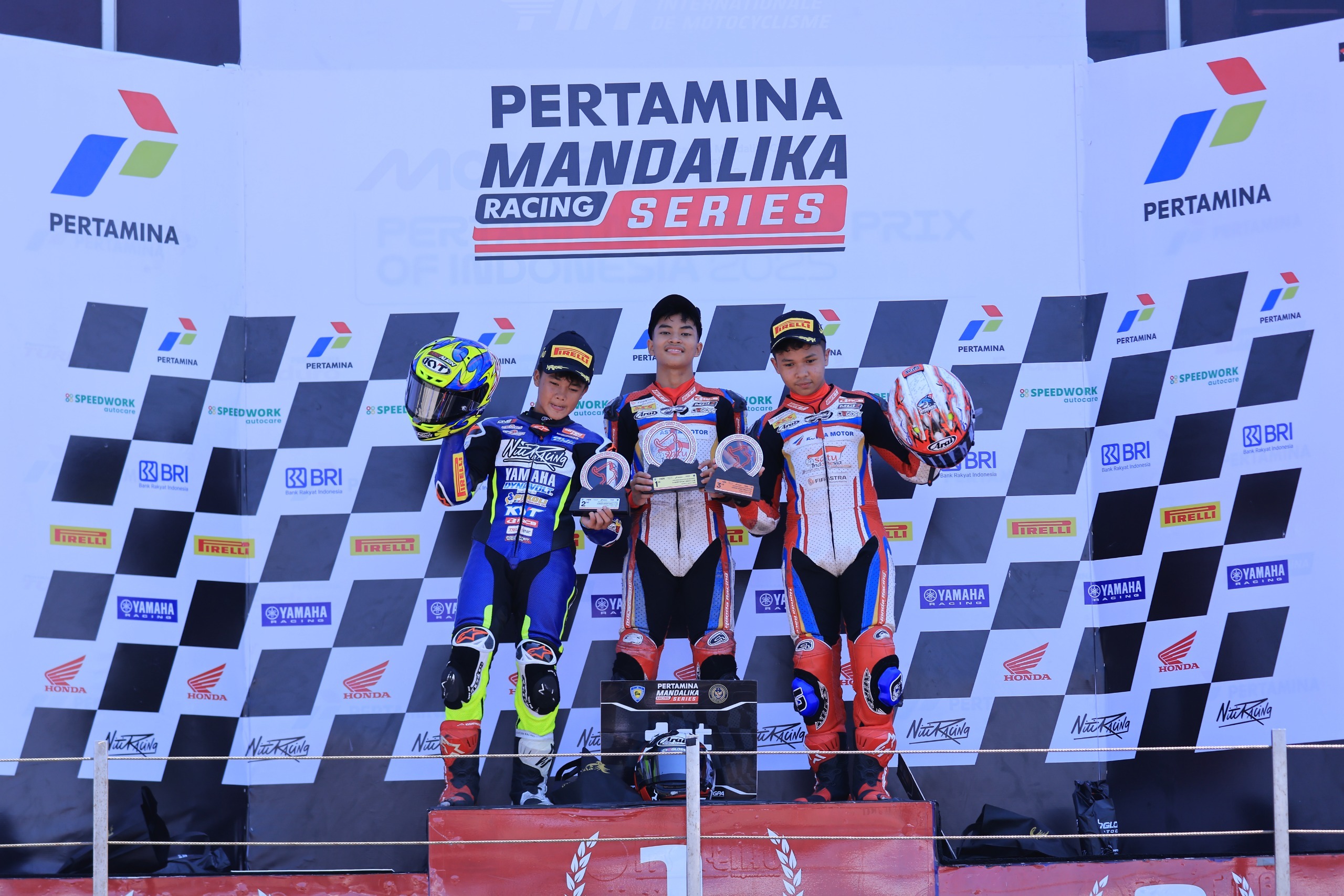 Astra Motor Racing Team Borong 9 Podium, Resky YH Kunci Juara Nasional Indonesia Junior Talent Cup U-15