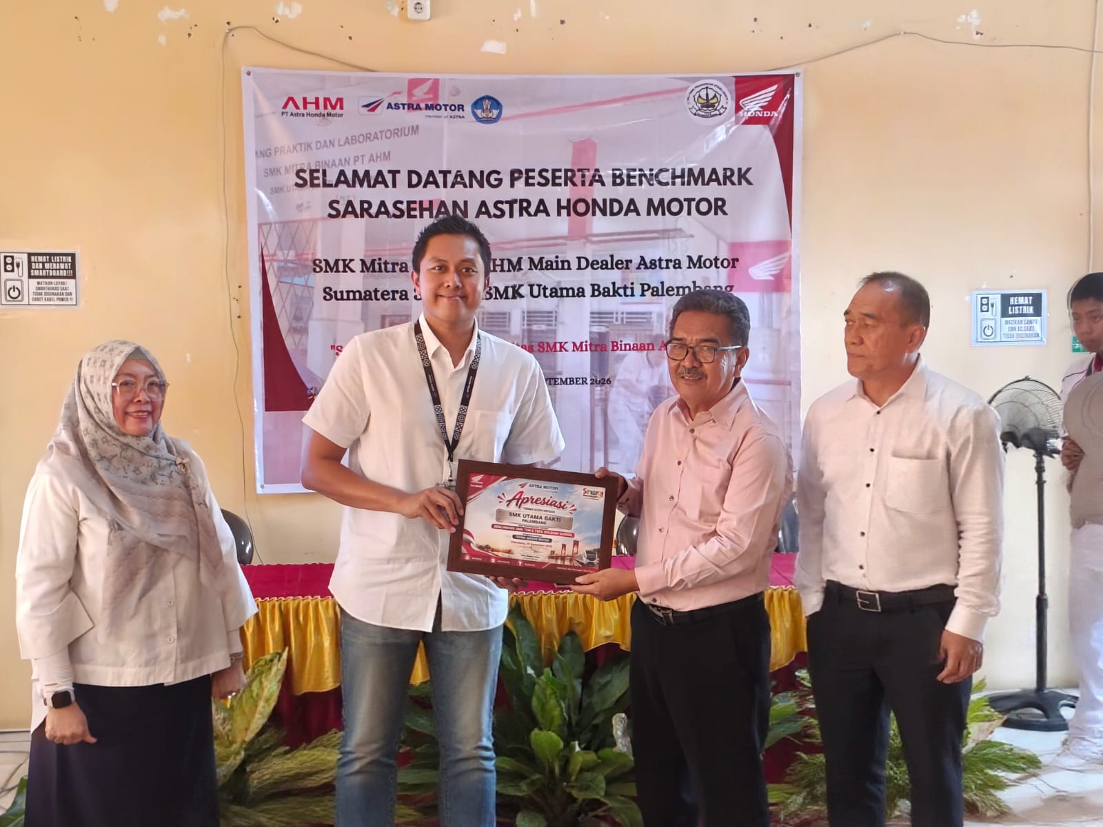 Astra Motor Sumsel Perkuat Sinergi SMK Mitra Binaan Astra Honda Motor