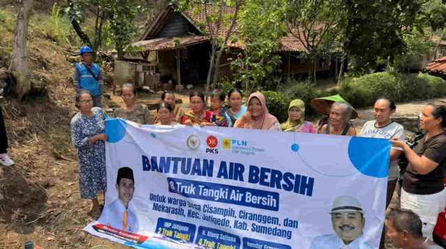 PLN Indonesia Power Hadirkan Air Bersih bagi Masyarakat Desa Ciranggem Kecamatan Jatigede